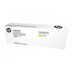 HP CB382YC Toner