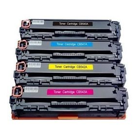 HP CB540 CE320 CF210 Siyah Muadil Toner