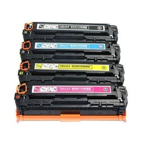 HP CB540A 540A 541A 542A 543A Muadil Toner Set