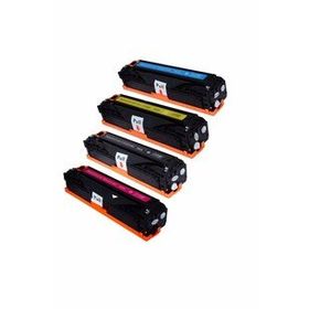 HP CB540A 541A 542A 543A Muadil Toner Set