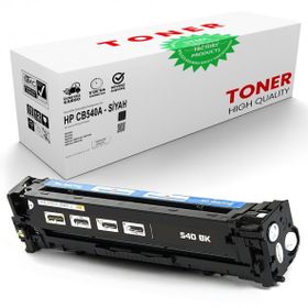 HP CB540A-CF210A-CE320A-CRG 731 Black Muadil Toner
