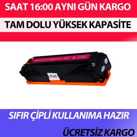 HP CB543A-CF213A-CE323A-CRG 731 (CB540A) Kırmızı Muadil Toner