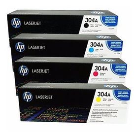 HP CC530A 304A Black Toner Kartuş