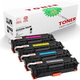 HP CC530A/31A/32A/33A Siyah Muadil Toner