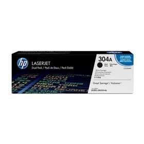 HP CC530AD 304A Siyah Orjinal İkili Paket Toner