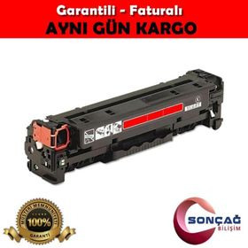 HP CC533A 304A Kırmızı CP2025 Muadil Toner