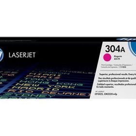 HP CC533A 304A Kırmızı Kutu Hasarlı Toner