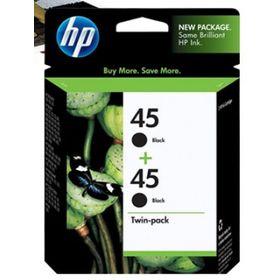 HP CC625A 45 Black Siyah 42ML 51645AA 2Lİ Paket Kartuş