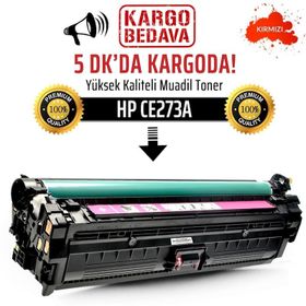 HP CE273A 650A Kırmızı Compatible Muadil Toner