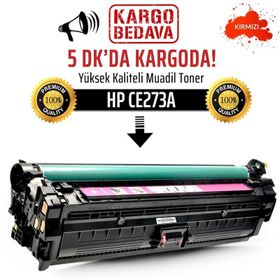 HP CE273A 650A Kırmızı Compatible Muadil Toner