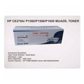 HP CE278A-P1560-P1566-P1600 Muadil Toner