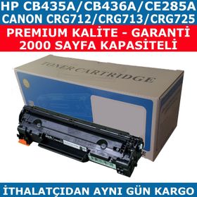 HP CE285A-CB435A-CB436A Siyah CRG712-CRG713-CRG725 Uyumlu Toner