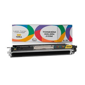 HP CE312A Çipli 126A Sarı Newmark Muadil Toner