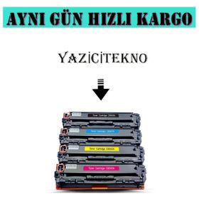 HP CE320A 21A 22A 23A TAKIM NP 128A CM1410 CM1415 1 Uyumlu Toner