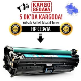 HP CE341A Mavi NP 651A M775 M775F M775Z Uyumlu Toner