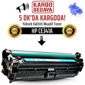 HP CE341A Mavi NP 651A M775 M775F M775Z Uyumlu Toner