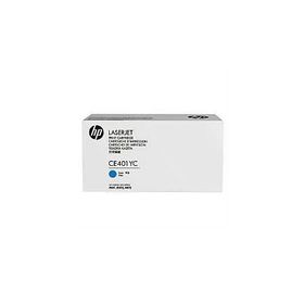 HP CE401YC Toner