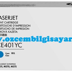 HP CE401YC Toner