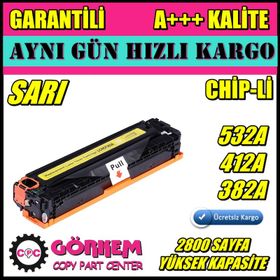 HP CE863A Sarı Muadil Toner