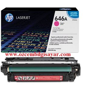 HP CF033A 646A Kırmızı Magenta Boş Toner
