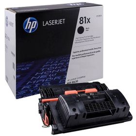 HP CF281X 81X Black Toner Kartuş