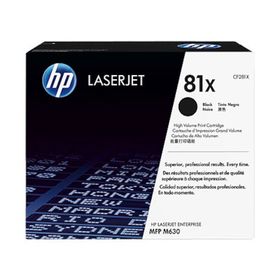 HP CF281X 81X Black Toner Kartuş