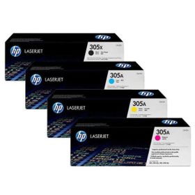 HP CF370AM CE411A+CE412A+CE413A 3lü Paket Renkli Orjinal Toner