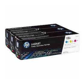 HP Cf371am 128a Orjinal Cam Göbeği / Macenta / Sarı 3lu 1300 Sayfa Paket Toner