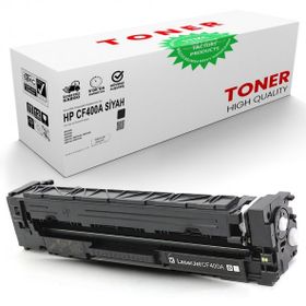 HP CF400A 201A Siyah Muadil Toner