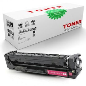 HP CF403A 201A Kırmızı Muadil Toner