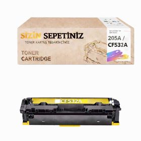 HP Cf532A M180N-M181F Sarı Muadil Toner
