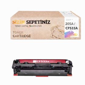HP Cf533A M180N-M181F Kırmızı Muadil Toner