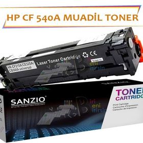 HP CF540A Black 1.5K Muadil Toner