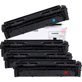 HP CF540X Siyah Mavi Sarı Kırmızı 4'lü Toner Set