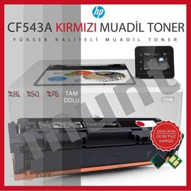 HP CF543A 203A Kırmızı Muadil Lazer Toner