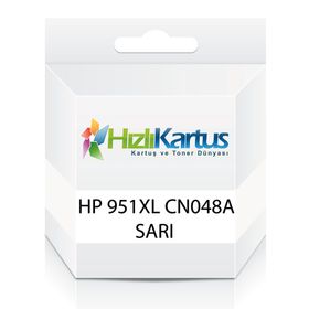 HP CN048A 951XL Sarı Muadil Kartuş