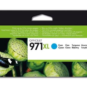 HP CN626A 971XL Mavi Mürekkep Kartuş