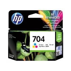 HP CN693AE 704 Üç Renkli Mürekkep Kartuşu
