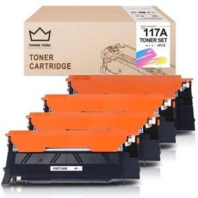 HP Color Laser 150NW 117A Çipli Muadil Toner Set
