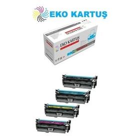 HP Color Laserjet 5550HDN C9730A Muadil Toner Set