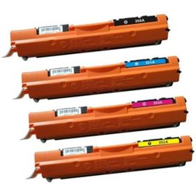 HP Color Laserjet CP1025NW CE310A Muadil Toner Set