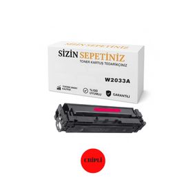 HP Color LaserJet Enterprise M455dn 2100 Sayfalık Çipli Kırmızı Muadil Toner