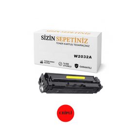 HP Color LaserJet Pro MFP M479dw 2100 Sayfalık Çipli Sarı Muadil Toner