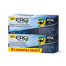 HP Color LaserJet Pro MFP M479fnw 2400 Sayfalık Çipli Siyah 2'li Muadil Toner