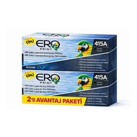 HP Color LaserJet Pro MFP M479fnw 2400 Sayfalık Çipli Siyah 2'li Muadil Toner