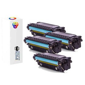 HP Color MFP M570DN 507A Muadil Toner Seti