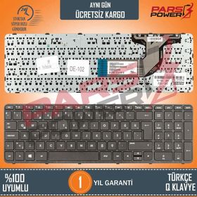 HP Compaq 15-H 15-H000 15-H200 Siyah Uyumlu Notebook Klavye