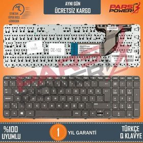 HP Compaq 15-H 15-H000 15-H200 Siyah Uyumlu Notebook Klavye