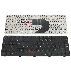 Hp Compaq Presario CQ58-100ET Siyah Uyumlu Notebook Klavye