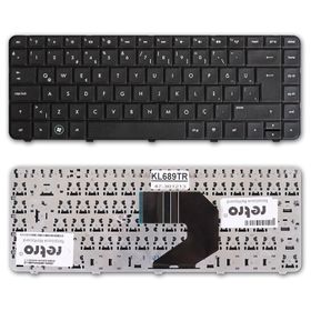 HP Compaq Presario CQ58-265ET CQ58-265ST Siyah Uyumlu Notebook Klavye
